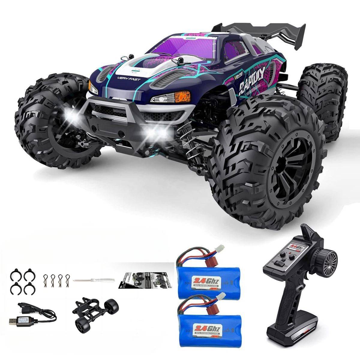 WBRC101 High Speed 4 Wheel Drive Remote Control Car - HugmieToys