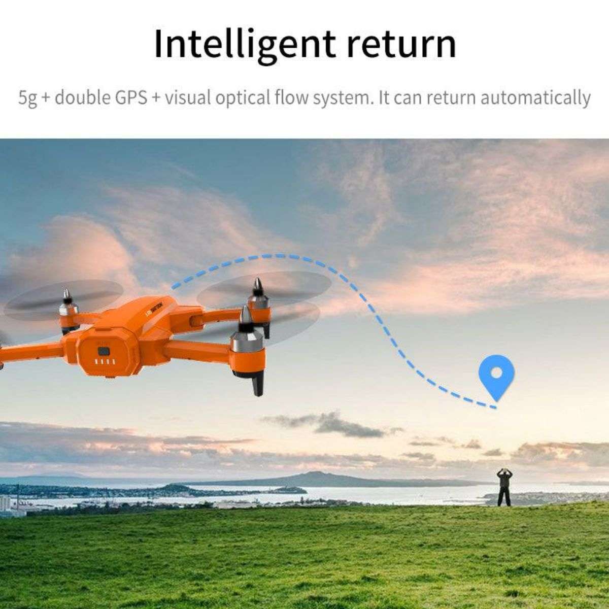 P70 EIS Anti-shake Smart GPS Drone - Hugmie