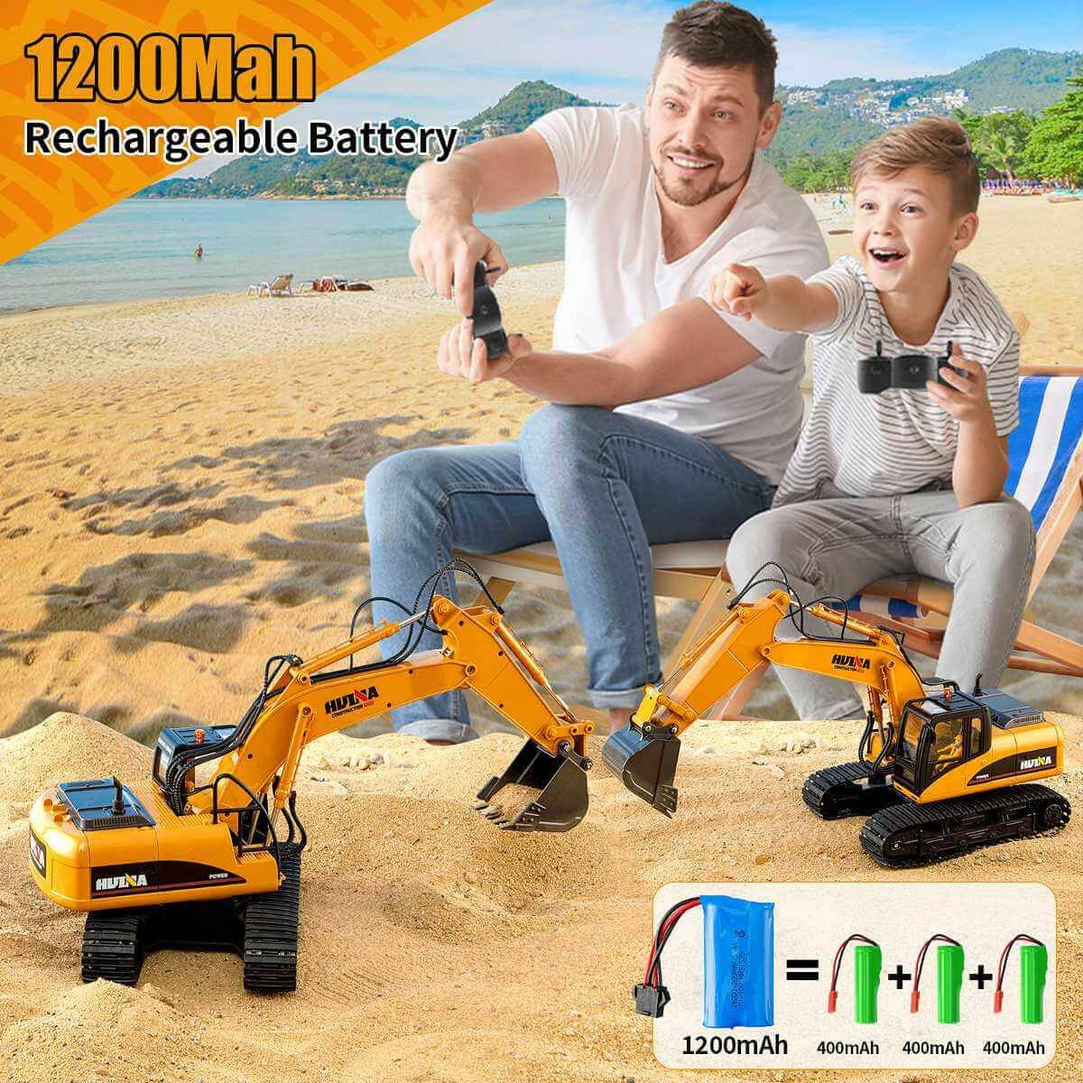 Huina 1535 RC Excavator - Hugmie