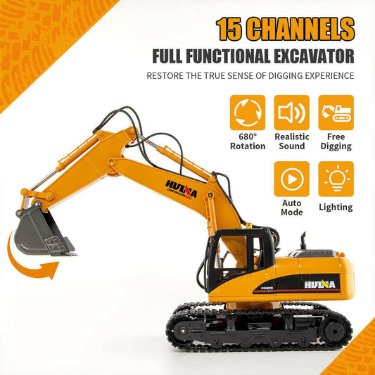 Huina 1535 RC Excavator - Hugmie