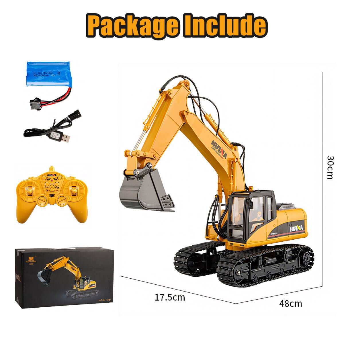 Huina 1535 RC Excavator - Hugmie