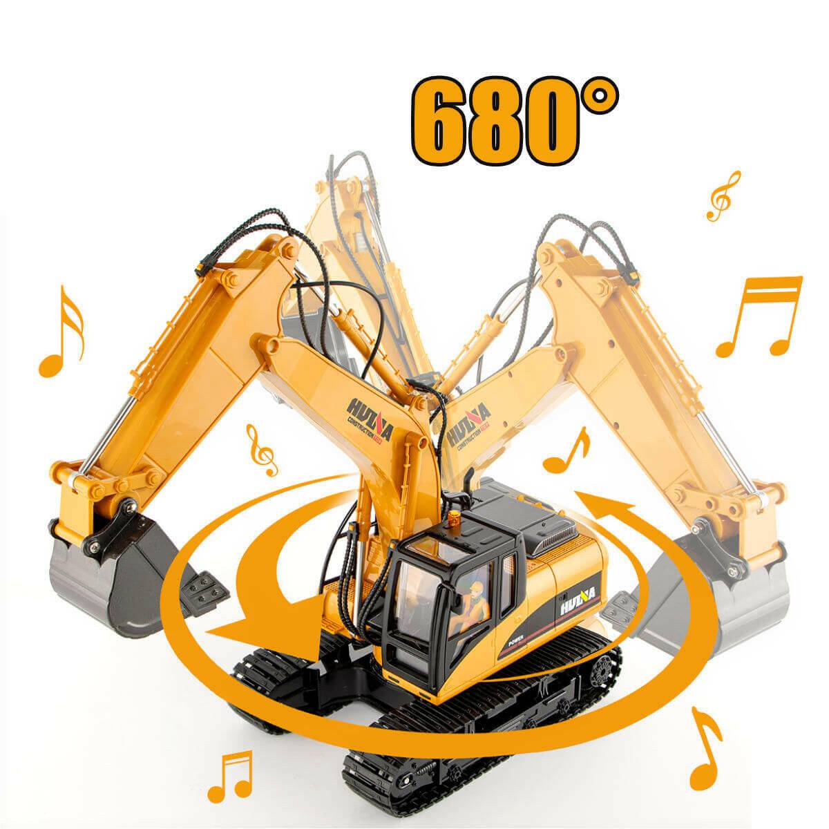 Huina 1535 RC Excavator - Hugmie