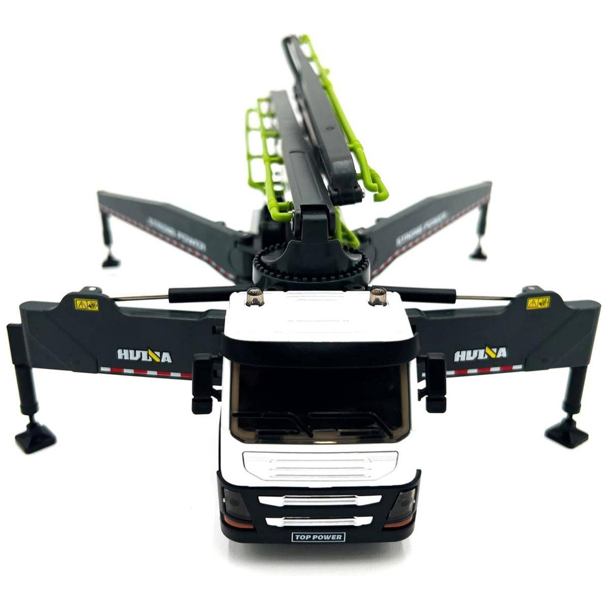 Huina 1709 1:50 Alloy Diecast Concrete Pump Truck - Hugmie