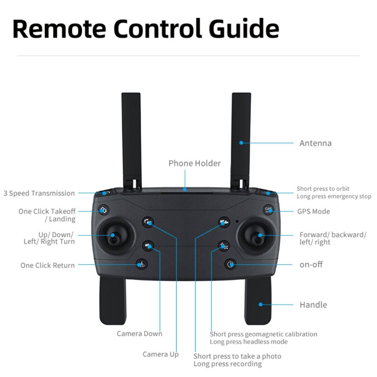 PIHOT P60 Max Smart 4K Drone - Hugmie